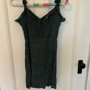 Green Floral Dress
